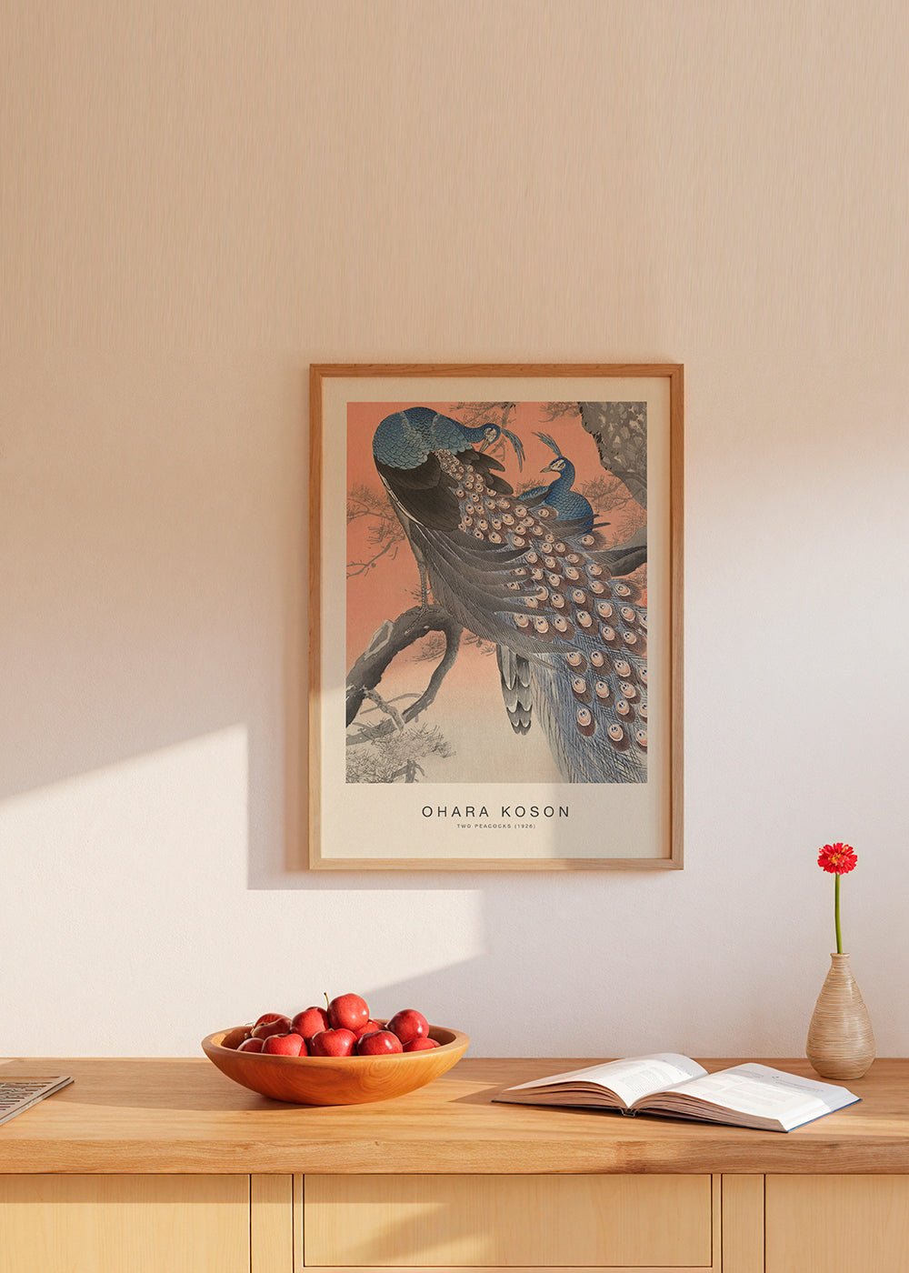 Rynx | Two Peacocks (Special Edition) - Ohara Koson