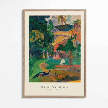 Rynx | Landscape with Peacocks (Limited Edition) - Paul Gauguin