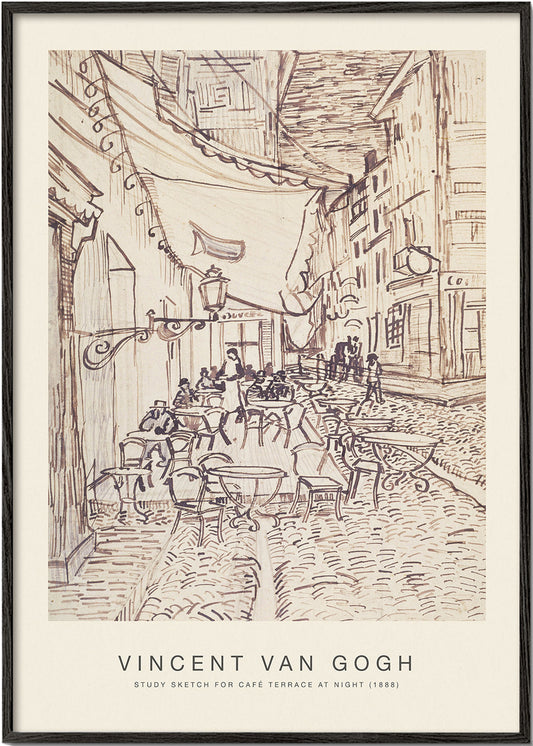 Rynx | Design study for café terrace at night (special edition) - Vincent van Gogh