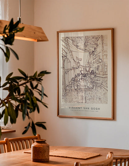 Rynx | Design study for café terrace at night (special edition) - Vincent van Gogh