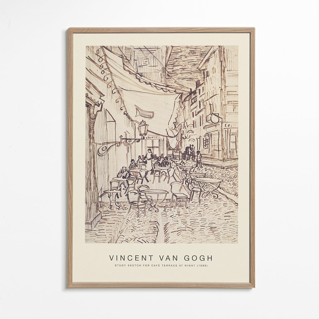 Rynx | Design study for café terrace at night (special edition) - Vincent van Gogh