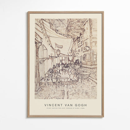 Rynx | Design study for café terrace at night (special edition) - Vincent van Gogh