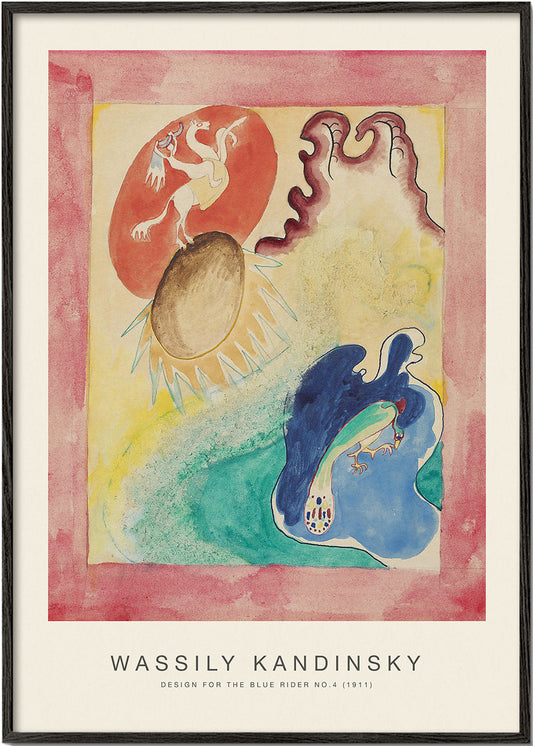 Rynx | Design for the Blue Rider No. 4 (Special Edition) - Wassily Kandinsky