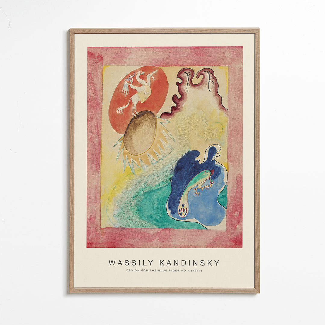 Rynx | Design for the Blue Rider No. 4 (Special Edition) - Wassily Kandinsky