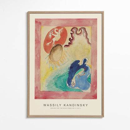 Rynx | Design for the Blue Rider No. 4 (Special Edition) - Wassily Kandinsky