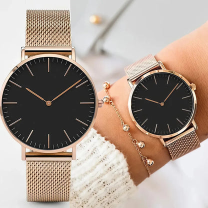 Rynx | Luxury Rose Gold Women's Watch - Elegant Watch