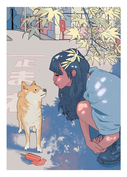 Rynx | Girl & Shiba