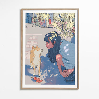 Rynx | Girl & Shiba