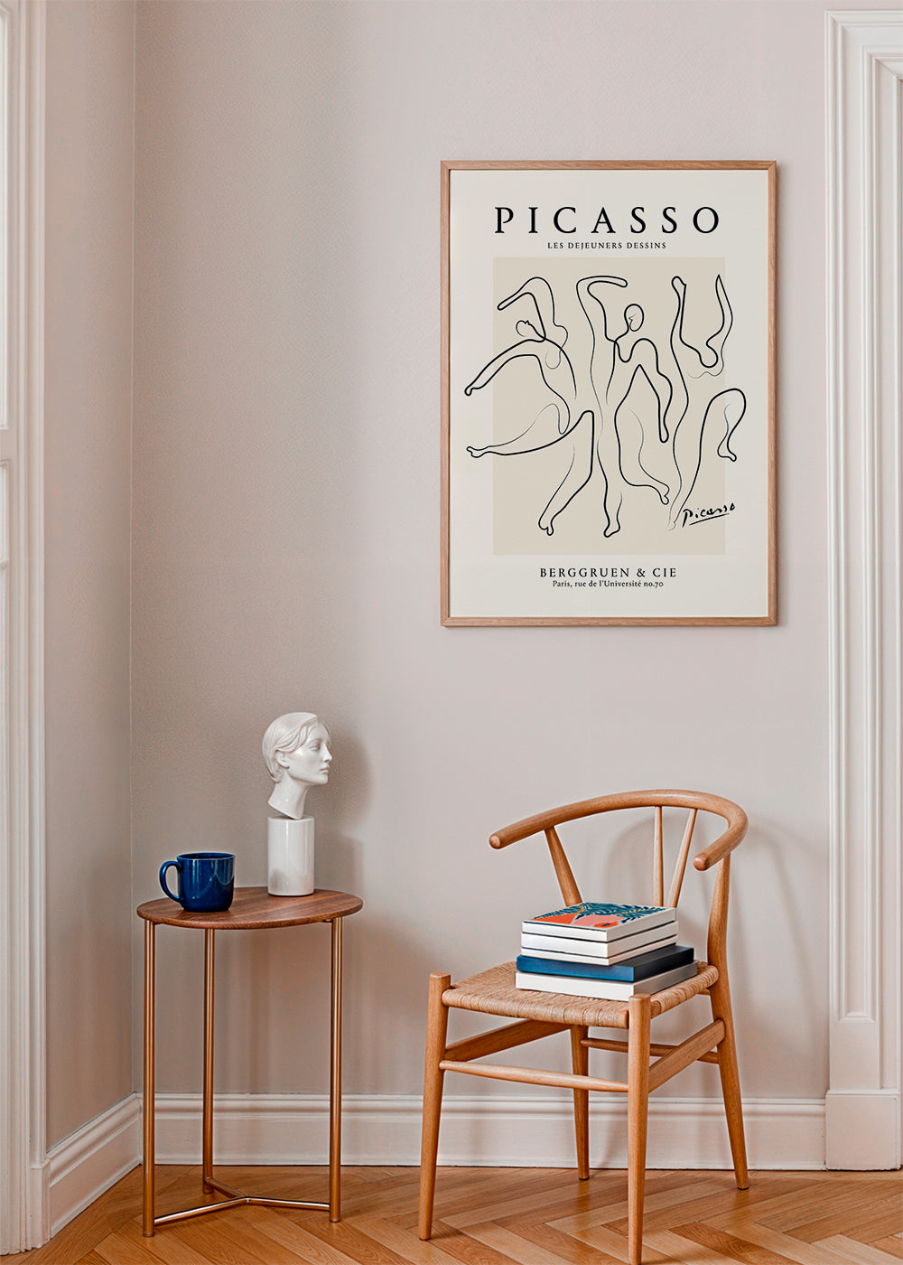 Rynx | Pablo Picasso The Three Dancers Sketch Poster