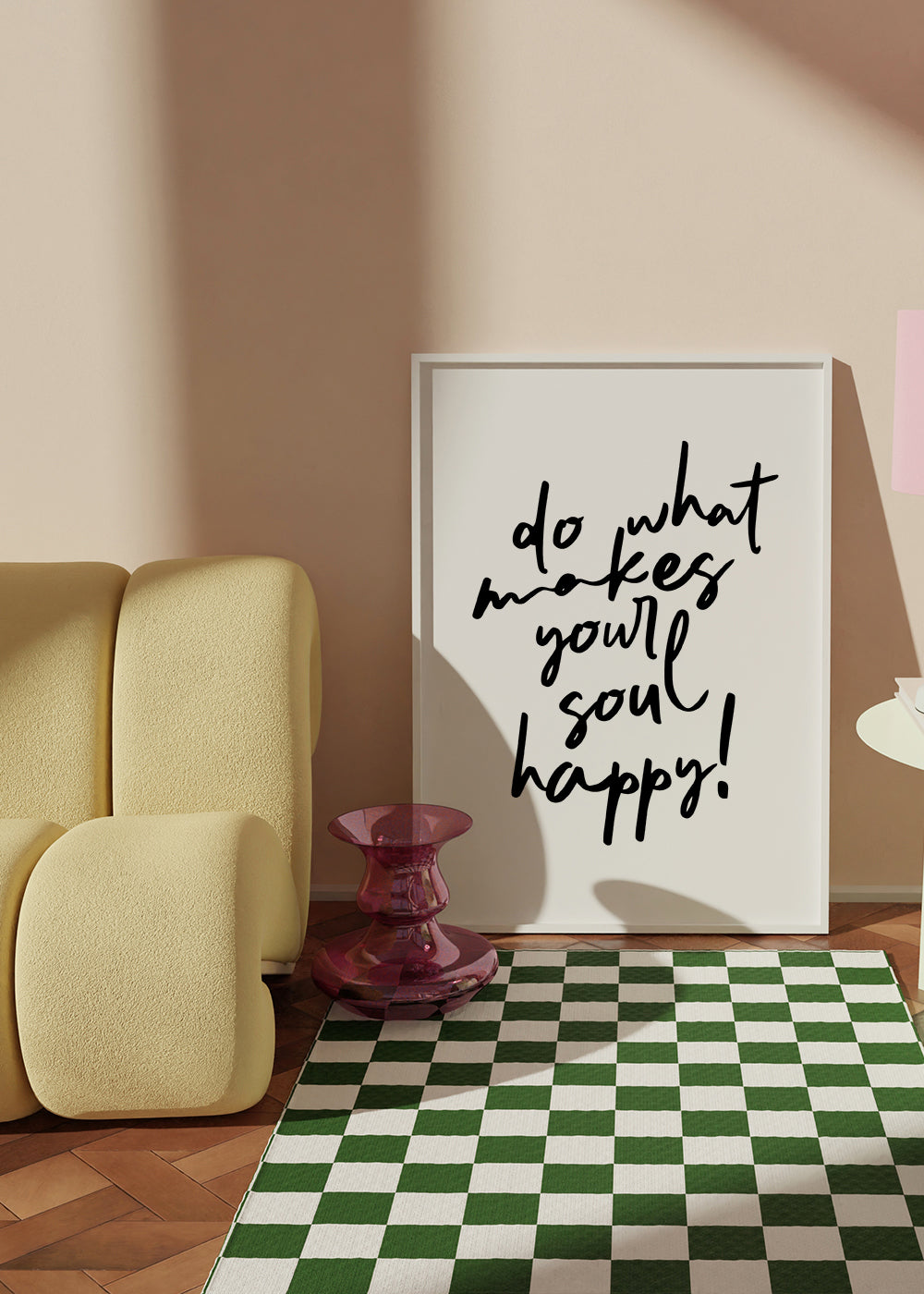 Rynx | Do what makes your soul happy Quote Poster