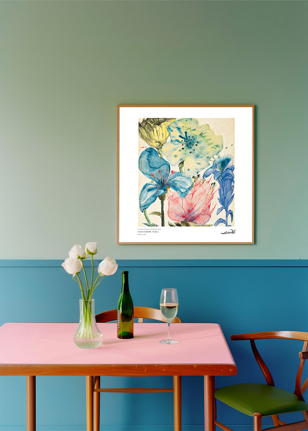 Rynx | Salvador Dali Flowers I - Kvadra