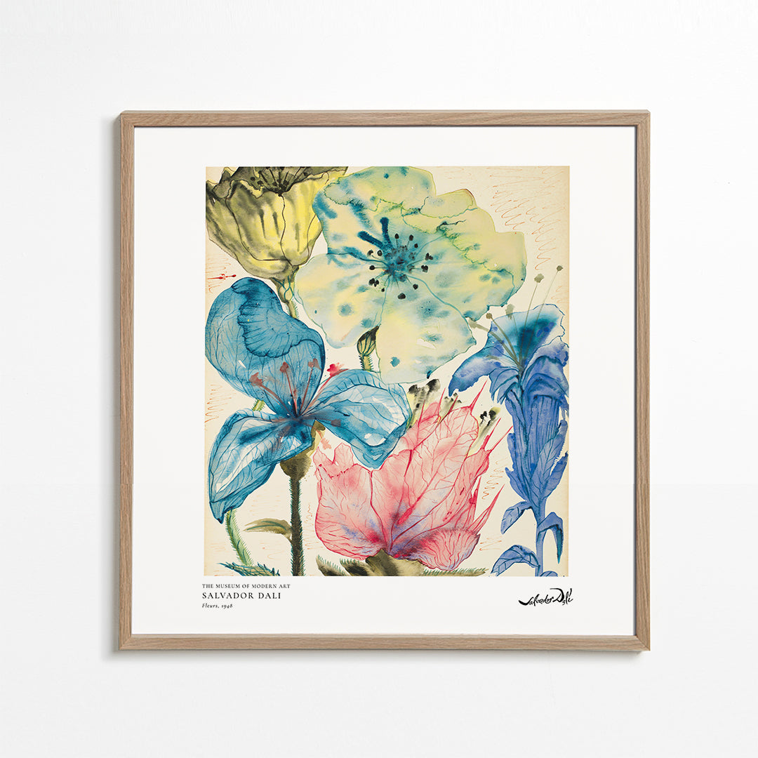 Rynx | Salvador Dali Flowers I - Kvadra