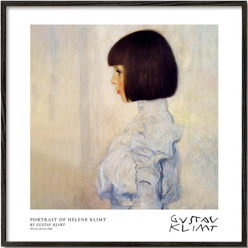 Rynx | Portrait of Helene Klimt by Gustav Klimt - Square
