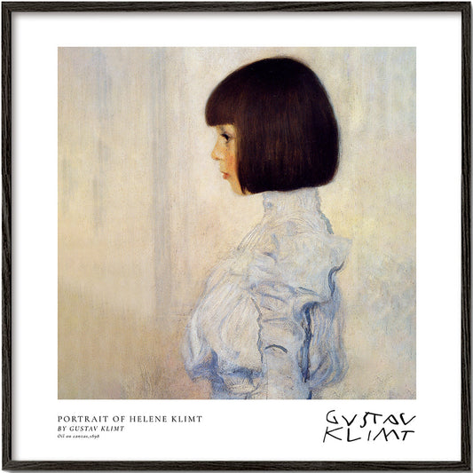 Rynx | Portrait of Helene Klimt by Gustav Klimt - Square