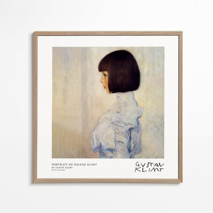 Rynx | Portrait of Helene Klimt by Gustav Klimt - Square