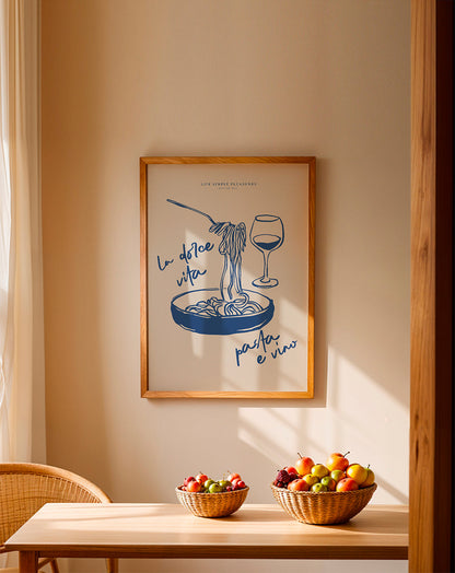 Rynx | Life Simple simple pleasures - La Dolce Vita, Pasta and wine