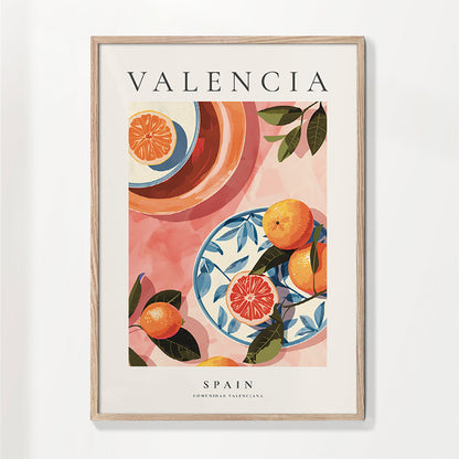 Rynx | IberiaVista Premium Wall Picture Valencia, Spain | Landscape Print on Canvas | Elegant Wall Decoration for Home & Office