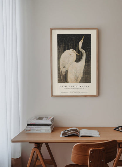 Rynx | Theo van Hoytema, Two silver herons