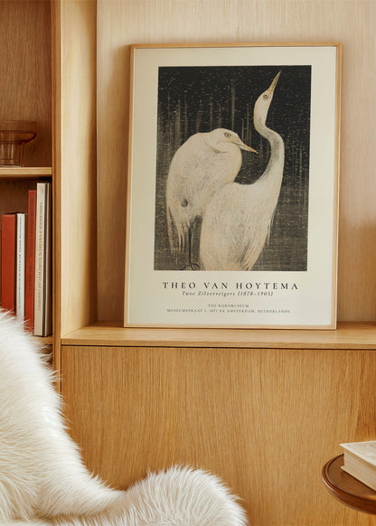 Rynx | Theo van Hoytema, Two silver herons