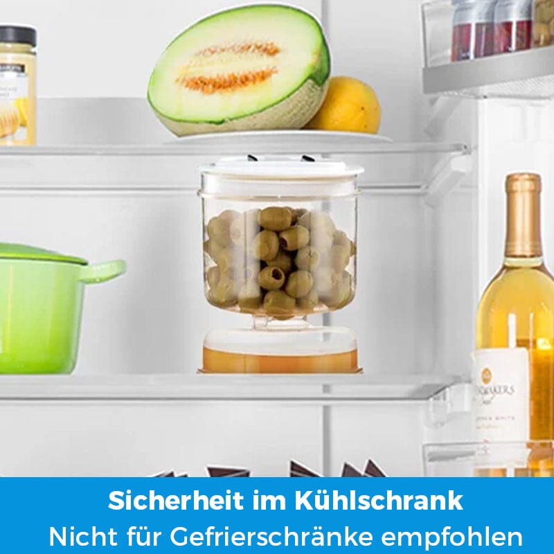 Rynx | Pickle and Olive Jar with Strainer