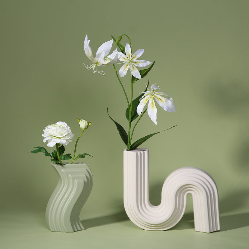 Rynx Nordic Pottery Flower vase Table decoration