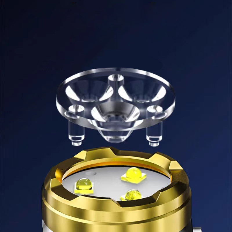 Rynx | Mini flashlight with three-eyed monster