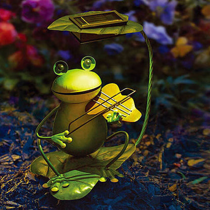 Rynx | Froglux Solar LED Garden Lamp | Outdoor Lighting | Decorative Landscape Light