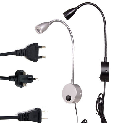 Rynx | Flexora Modern LED Reading Lamp | Rotatable Wall Spotlight | Flexible Arm | Perfect for Bedrooms & Offices