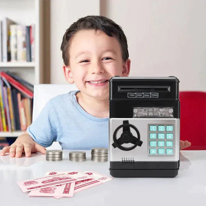 Rynx | Children's piggy bank with combination lock