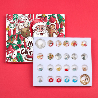 Rynx | 24 Days Countdown Calendar DIY Christmas Advent Calendar Bracelet Set