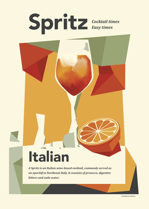 Rynx | Aperol Spritz Print - Dionisis Gemos