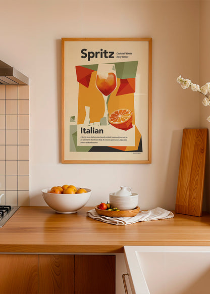 Rynx | Aperol Spritz Print - Dionisis Gemos