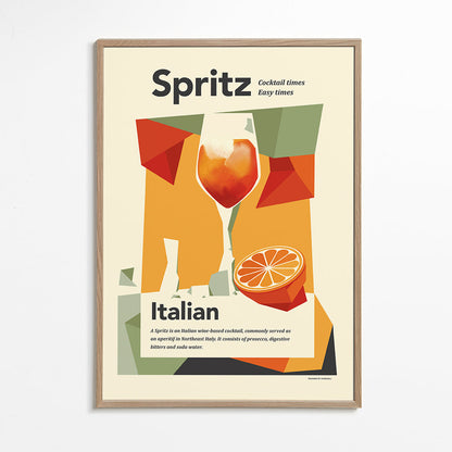 Rynx | Aperol Spritz Print - Dionisis Gemos