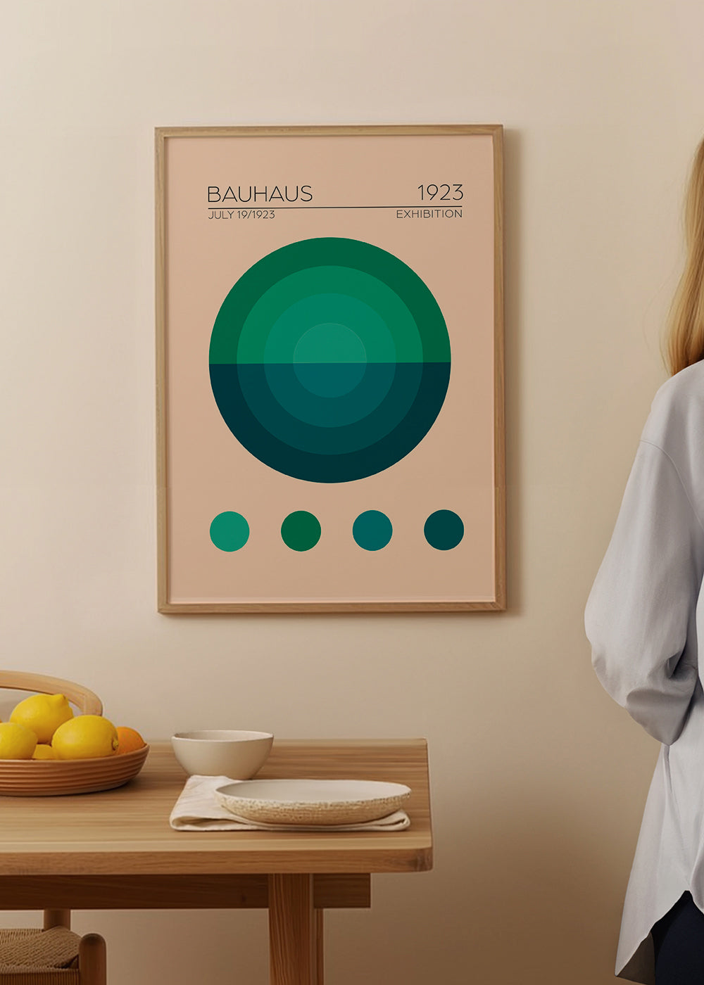 Rynx | Bauhaus Mavi Circle - Emel Tunaboylu