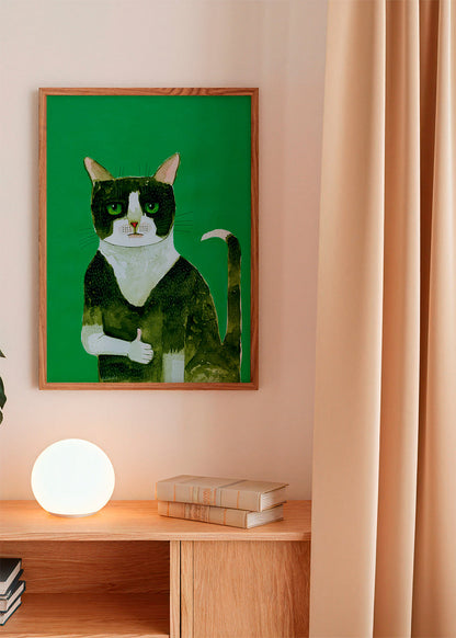 Rynx | Tuxedo Cat Thumbs Up - Sharyn Bursic