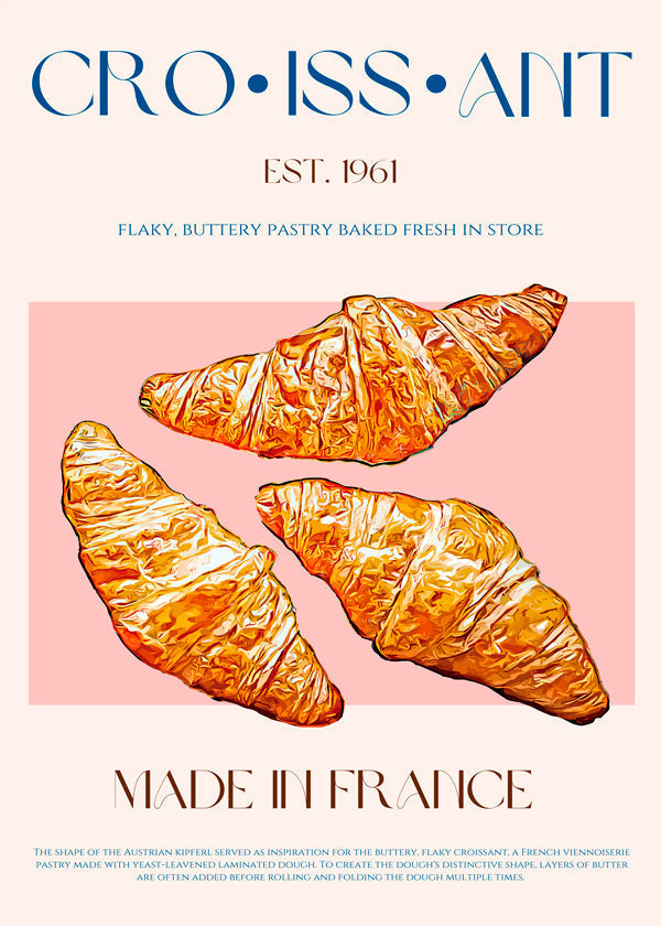 Rynx | Croissant print - Nazma Khokhar