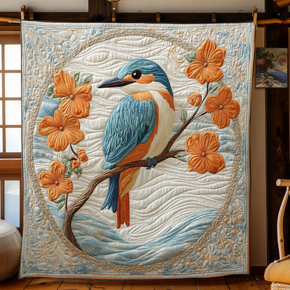 Rynx | Kingfisher Bird Quilt