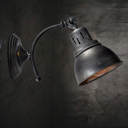 Rynx | Ironvista RetroGlow Wall Light | Industrial Style | Corridor & Hall Lighting | 1-bulb