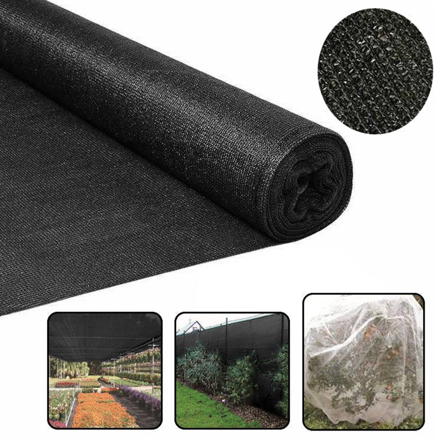RYNX | Shadecloth 1.83x20m 50/70/90 Sun Screen Sail Shade Cloth Mesh Roll Net Garden Outdoor