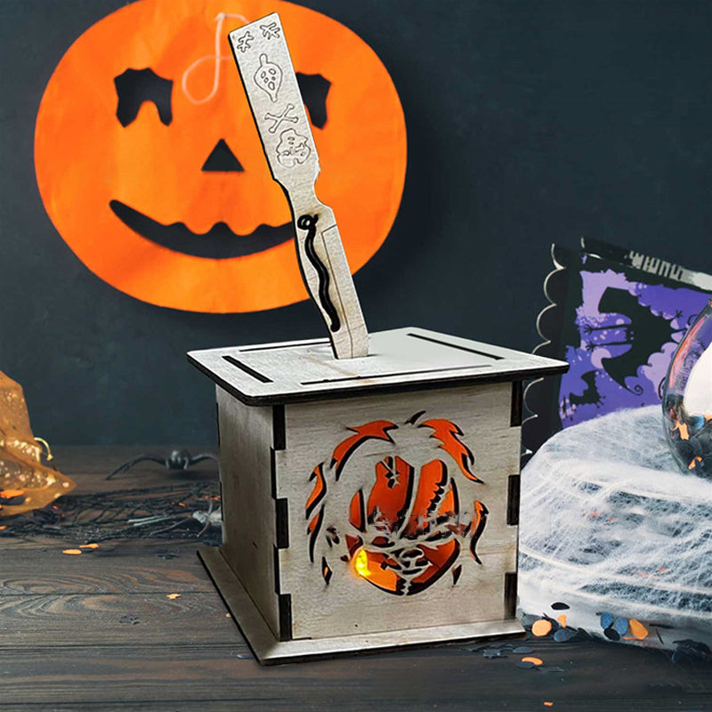 Rynx | Horror figure Jack Lantern wood decoration