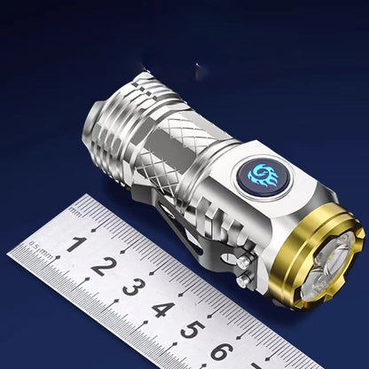 Rynx | Mini flashlight with three-eyed monster