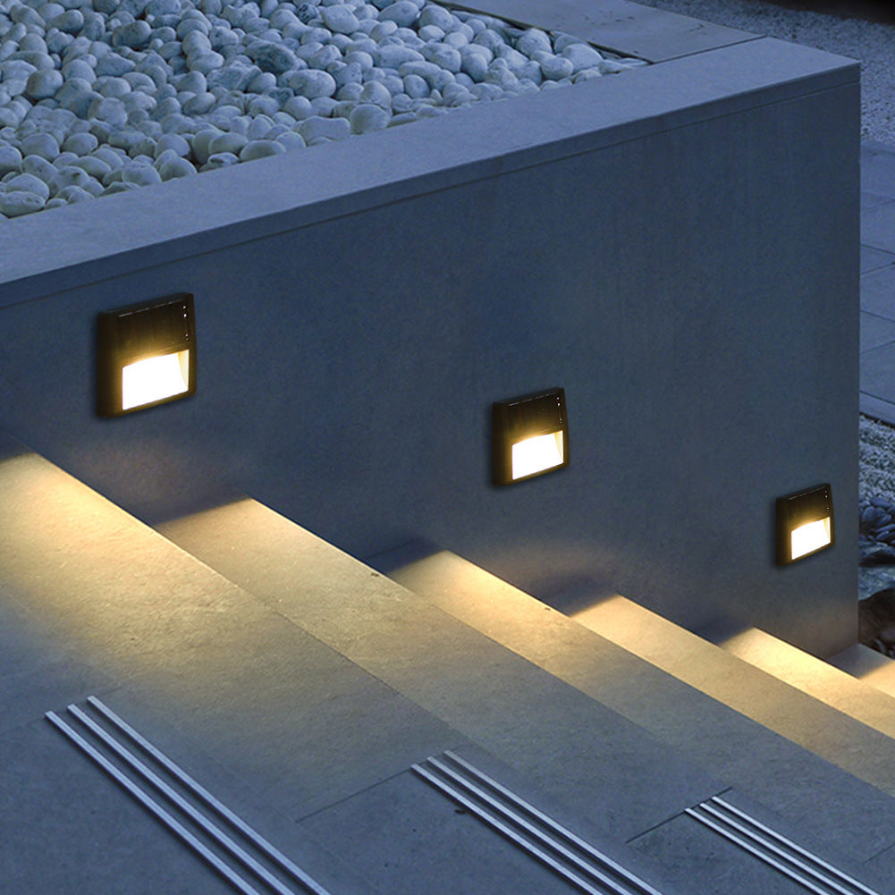 Rynx | LED-Solar - Terrace step lighting for outdoors, Round, Square, Waterproof