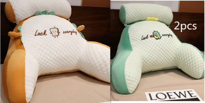Rynx | Soft fluffy triangular reading pillow