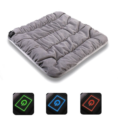 Rynx | 3-Level Adjustable Electric Heating Pad - Comfortable Body Warmer for Chair and Car