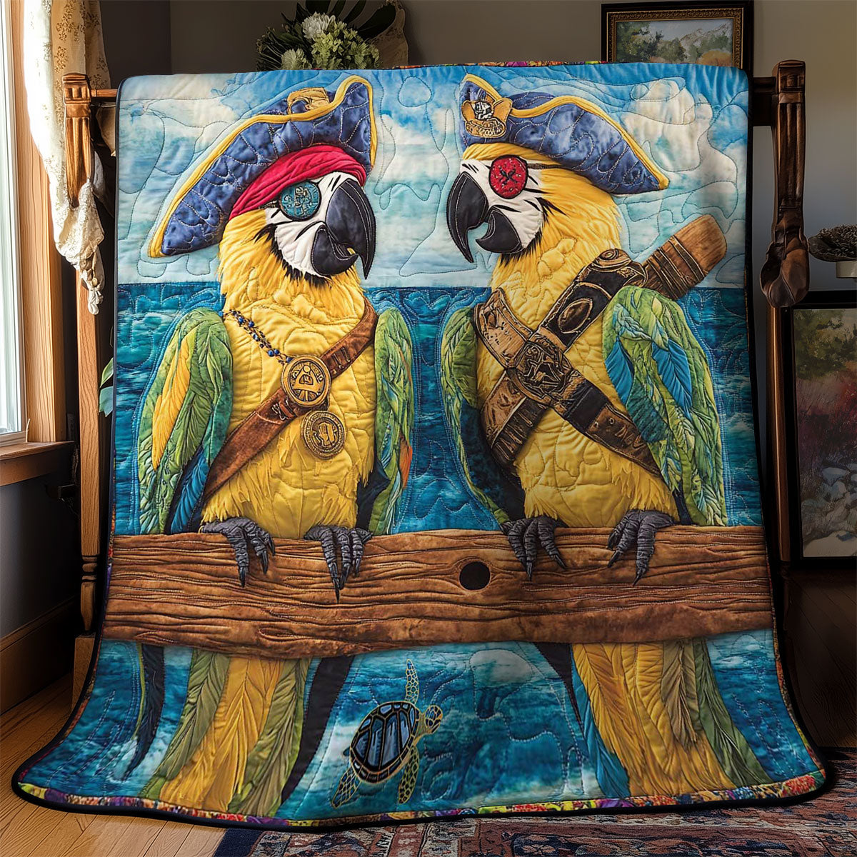 Rynx | Parrot Island Quest Quilt
