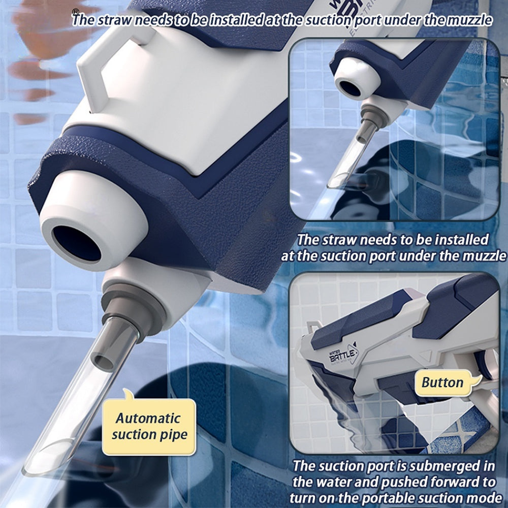 Rynx | AquaThrill Water Blaster | Powerful Water Fun | USB rechargeable