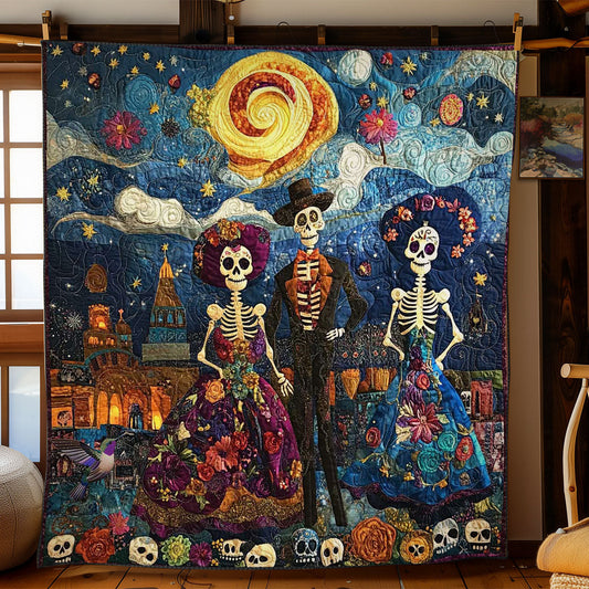 Rynx | Day of the Dead Cosmic Blanket