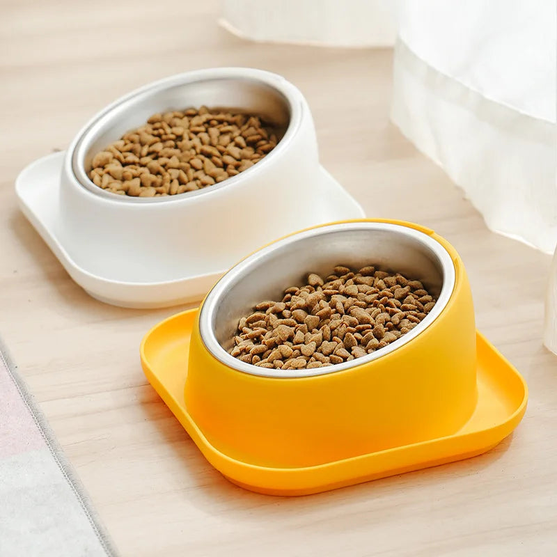 Rynx | 15-Degree Anti-Spill Pet Food Bowl