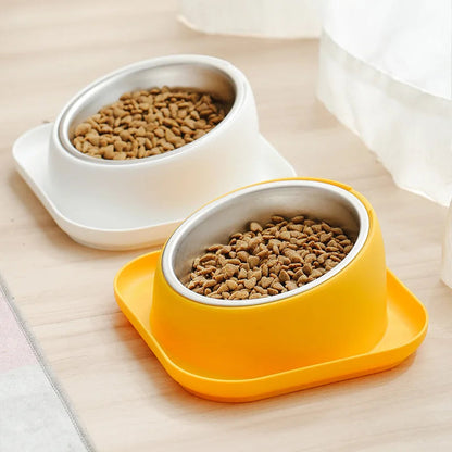 Rynx | 15-Degree Anti-Spill Pet Food Bowl