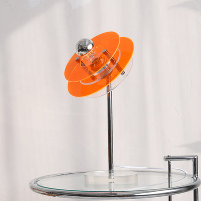 Rynx | AstroVibe Modern Acrylic Table Lamp | Space-Saucer Design | Unique | Mood Light | Home Decor
